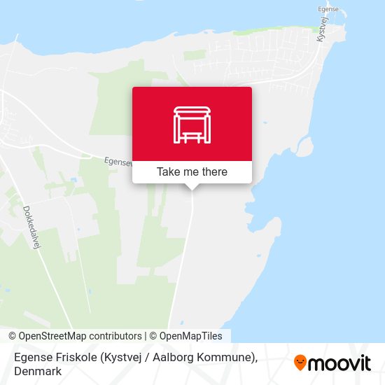 Egense Friskole (Kystvej / Aalborg Kommune) map
