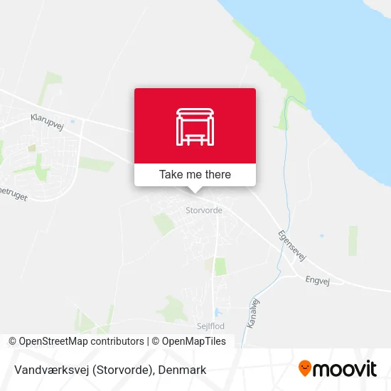 Vandværksvej (Storvorde) map