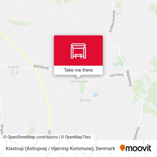 Klastrup (Astrupvej / Hjørring Kommune) map
