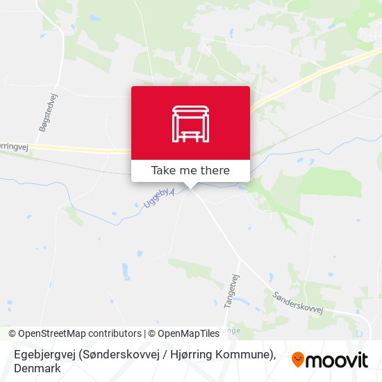 Egebjergvej (Sønderskovvej / Hjørring Kommune) map