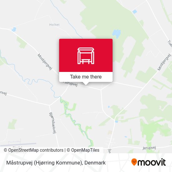 Måstrupvej (Hjørring Kommune) map