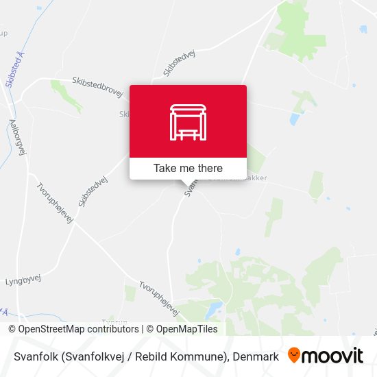 Svanfolk (Svanfolkvej / Rebild Kommune) map