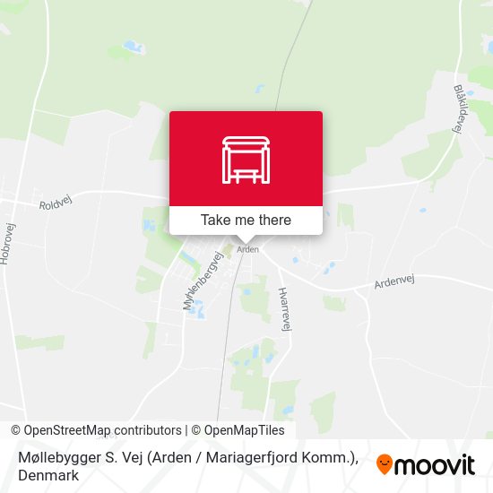 Møllebygger S. Vej (Arden / Mariagerfjord Komm.) map
