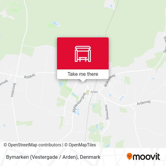 Bymarken (Vestergade / Arden) map