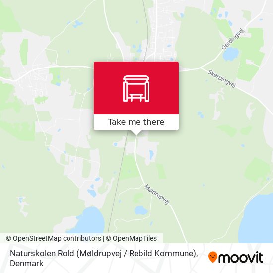 Naturskolen Rold (Møldrupvej / Rebild Kommune) map