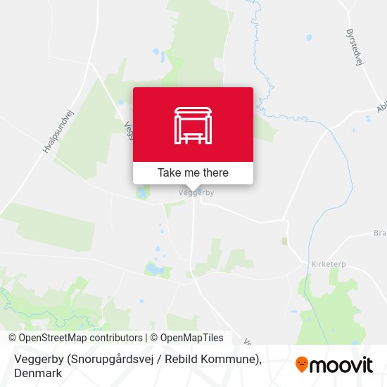 Veggerby (Snorupgårdsvej / Rebild Kommune) map