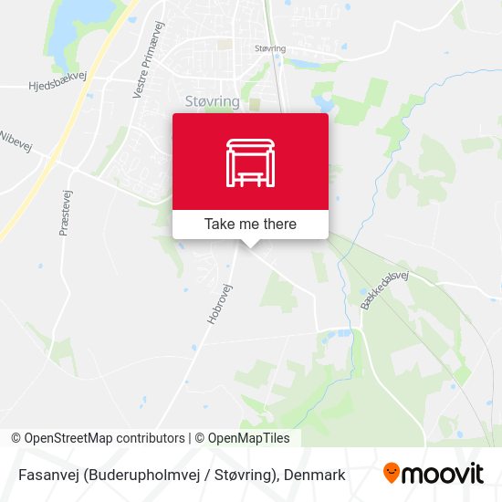 Fasanvej  (Buderupholmvej / Støvring) map