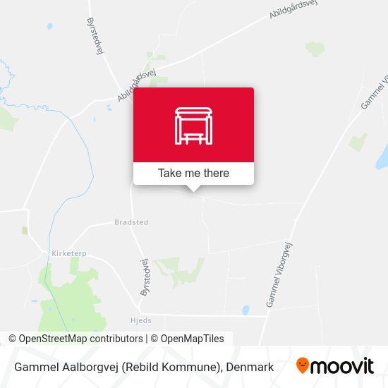Gammel Aalborgvej (Rebild Kommune) map