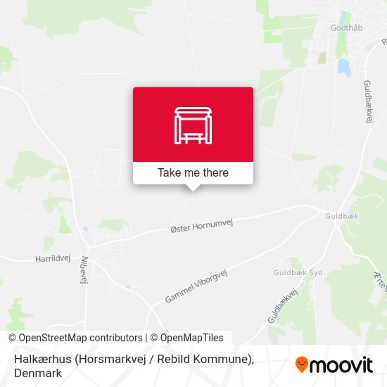 Halkærhus (Horsmarkvej / Rebild Kommune) map