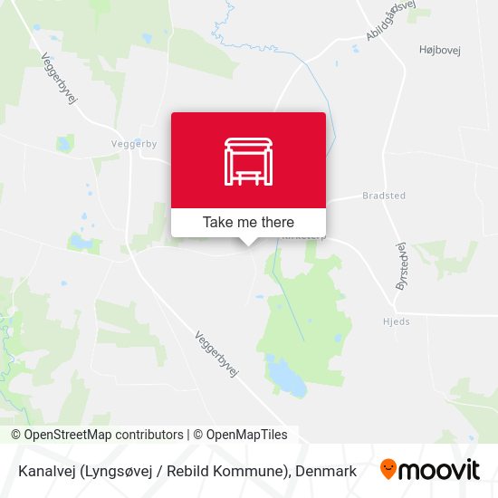 Kanalvej (Lyngsøvej / Rebild Kommune) map