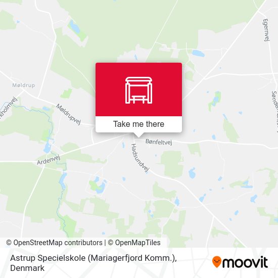 Astrup Specielskole (Mariagerfjord Komm.) map