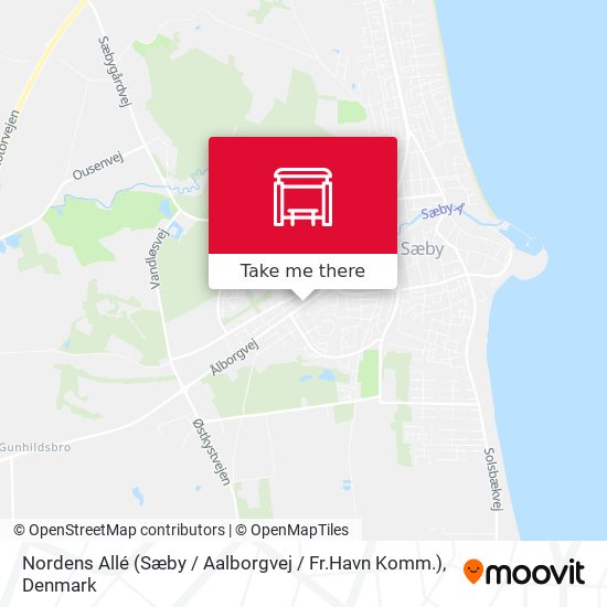 Nordens Allé (Sæby / Aalborgvej / Fr.Havn Komm.) map