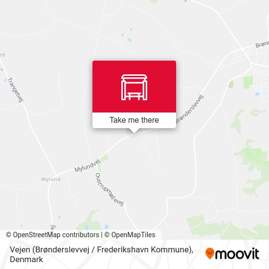 Vejen (Brønderslevvej / Frederikshavn Kommune) map