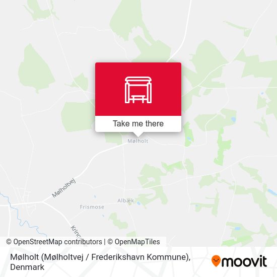 Mølholt (Mølholtvej / Frederikshavn Kommune) map
