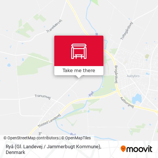 Ryå (Gl. Landevej / Jammerbugt Kommune) map