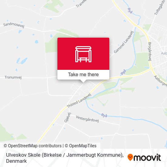 Ulveskov Skole (Birkelse / Jammerbugt Kommune) map