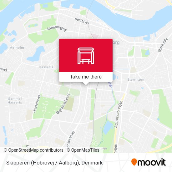 Skipperen (Hobrovej / Aalborg) map