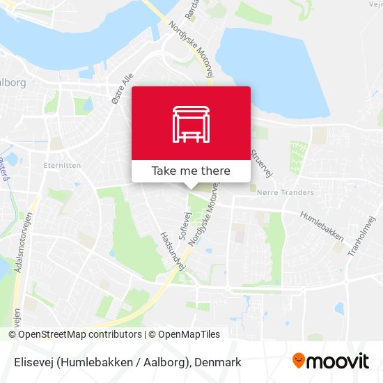 Elisevej (Humlebakken / Aalborg) map