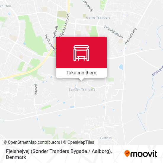 Fjelshøjvej (Sønder Tranders Bygade / Aalborg) map