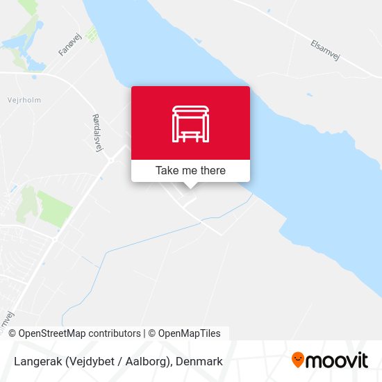 Langerak (Vejdybet / Aalborg) map