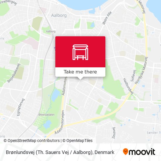 Brønlundsvej (Th. Sauers Vej / Aalborg) map