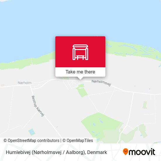 Humlebivej (Nørholmsvej / Aalborg) map