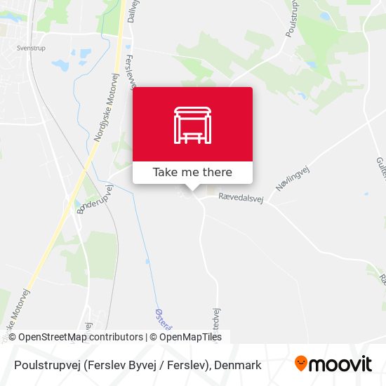 Poulstrupvej (Ferslev Byvej / Ferslev) map