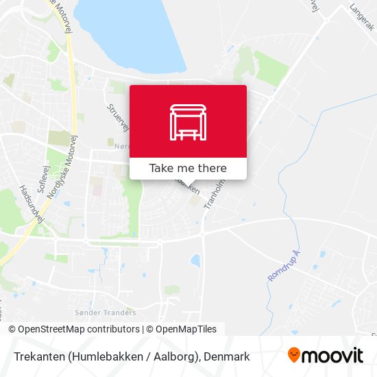 Trekanten (Humlebakken / Aalborg) map