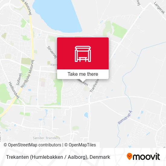Trekanten (Humlebakken / Aalborg) map