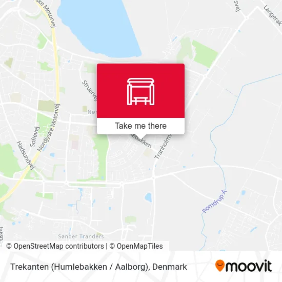 Trekanten (Humlebakken / Aalborg) map