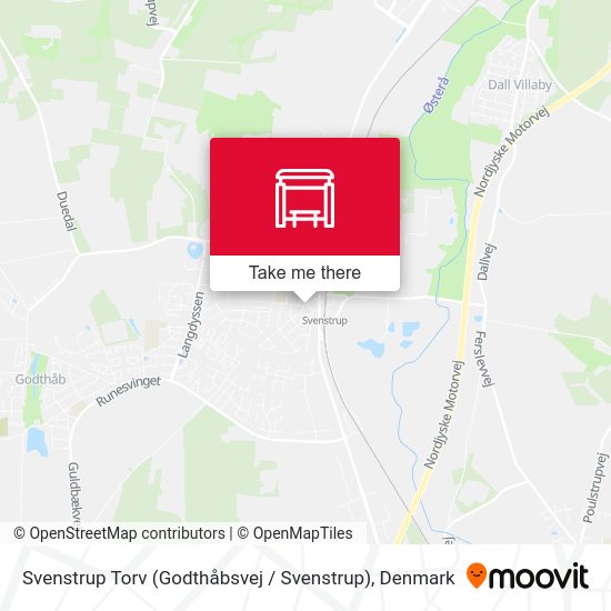 Svenstrup Torv (Godthåbsvej / Svenstrup) map