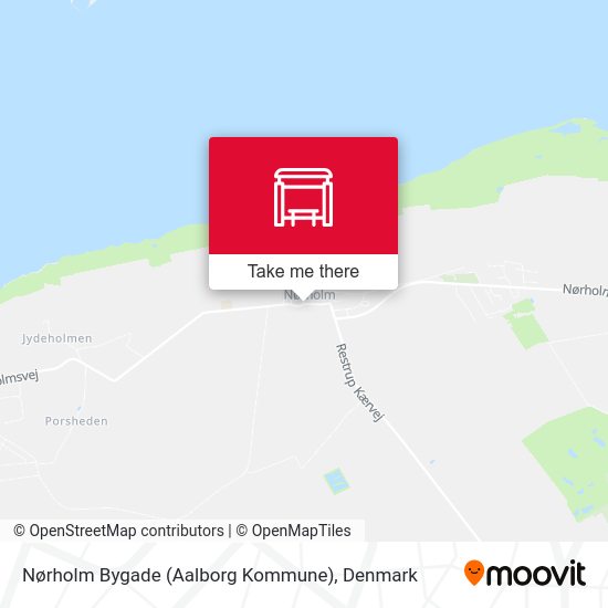 Nørholm Bygade (Aalborg Kommune) map