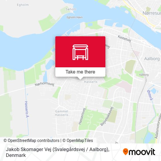 Jakob Skomager Vej (Svalegårdsvej / Aalborg) map