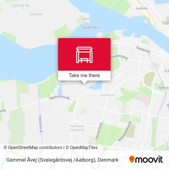 Gammel Åvej (Svalegårdsvej /Aalborg) map