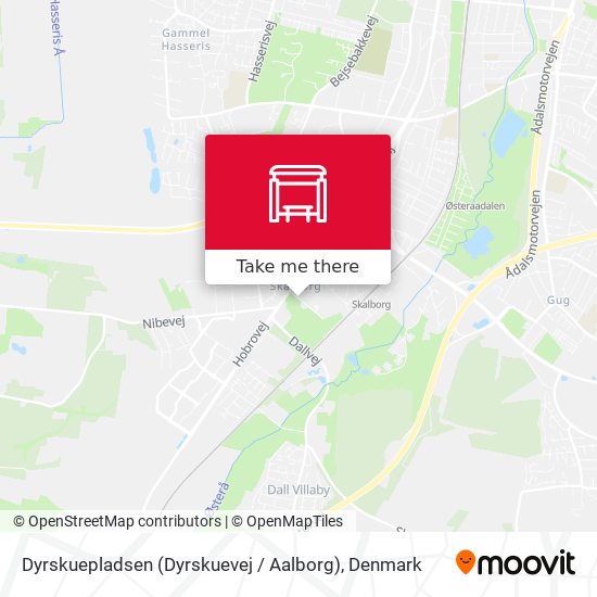 Dyrskuepladsen (Dyrskuevej / Aalborg) map