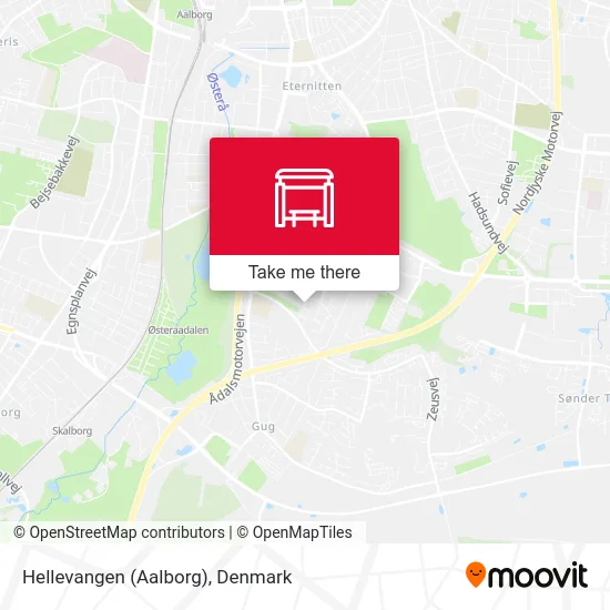 Hellevangen (Aalborg) map