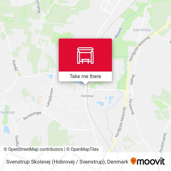Svenstrup Skolevej (Hobrovej / Svenstrup) map