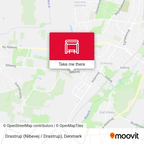 Drastrup (Nibevej / Drastrup) map