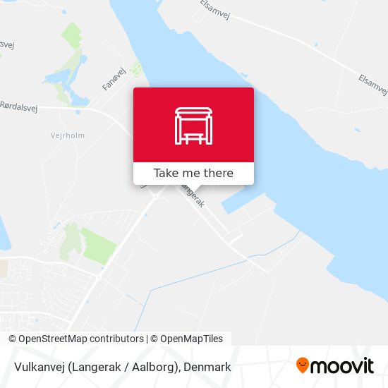 Vulkanvej (Langerak / Aalborg) map