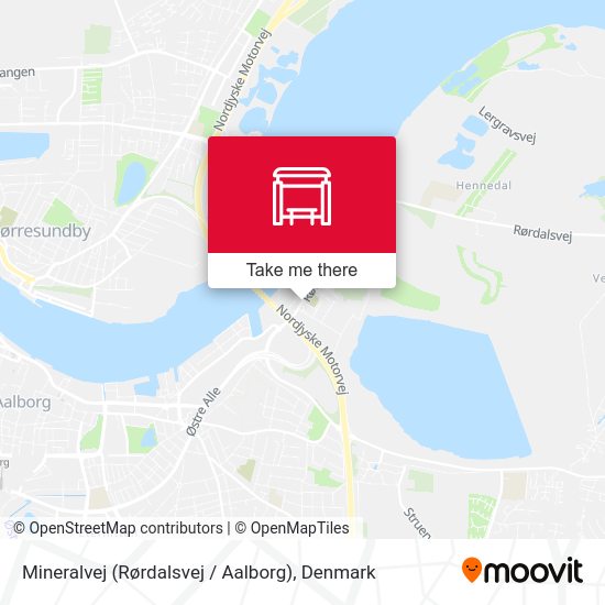 Mineralvej (Rørdalsvej / Aalborg) map