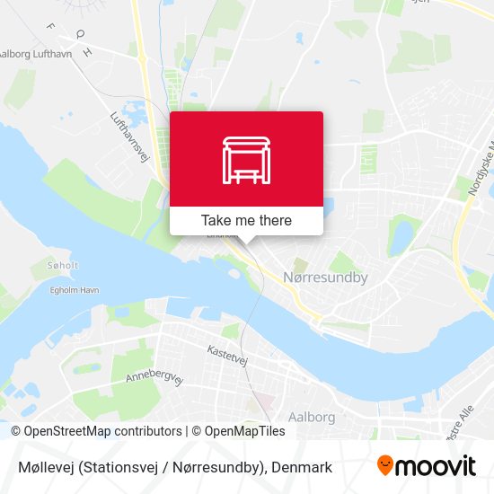 Møllevej (Stationsvej / Nørresundby) map