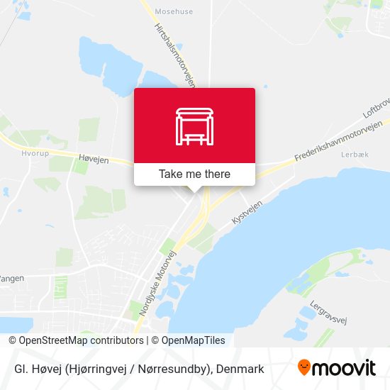 Gl. Høvej (Hjørringvej / Nørresundby) map