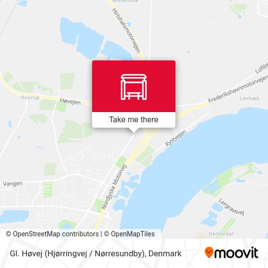 Gl. Høvej (Hjørringvej / Nørresundby) map