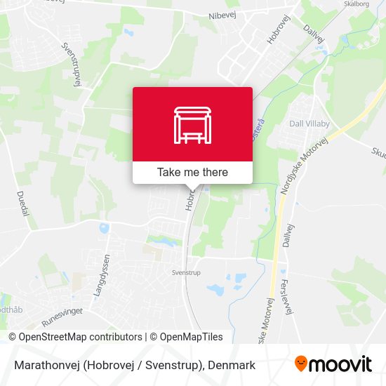 Marathonvej (Hobrovej / Svenstrup) map