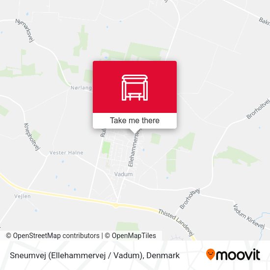 Sneumvej (Ellehammervej / Vadum) map