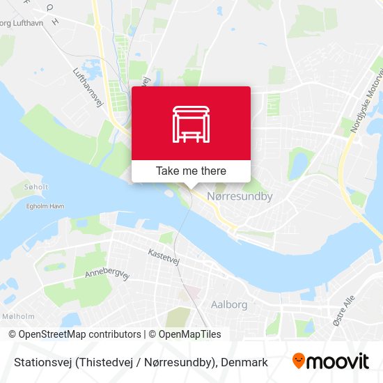 Stationsvej (Thistedvej / Nørresundby) map