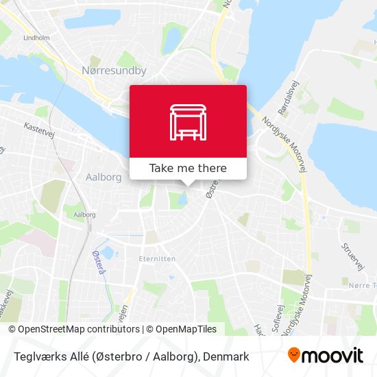 Teglværks Allé (Østerbro / Aalborg) map