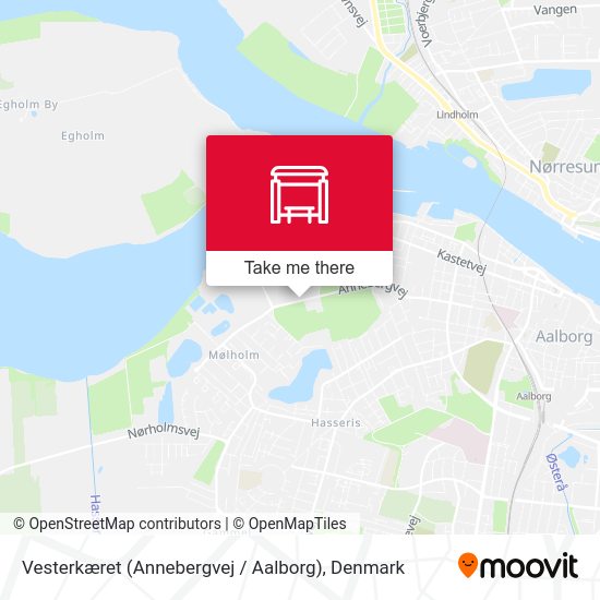 Vesterkæret (Annebergvej / Aalborg) map