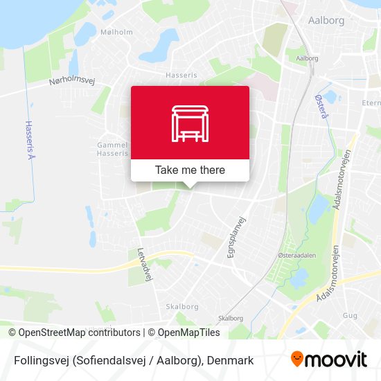 Follingsvej (Sofiendalsvej / Aalborg) map