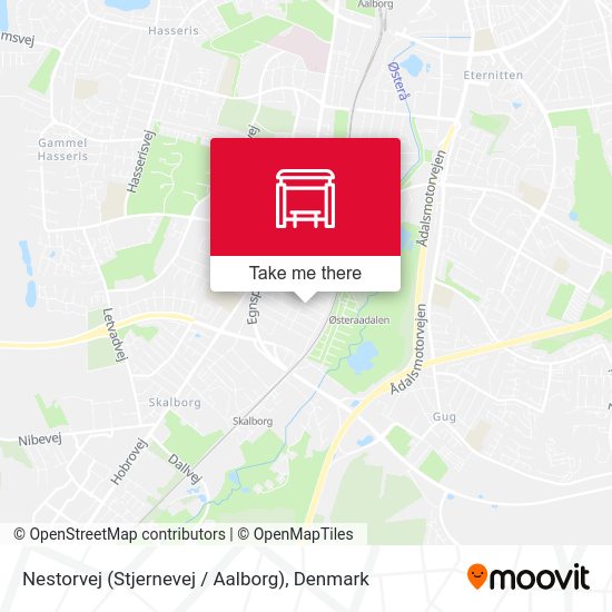 Nestorvej (Stjernevej / Aalborg) map